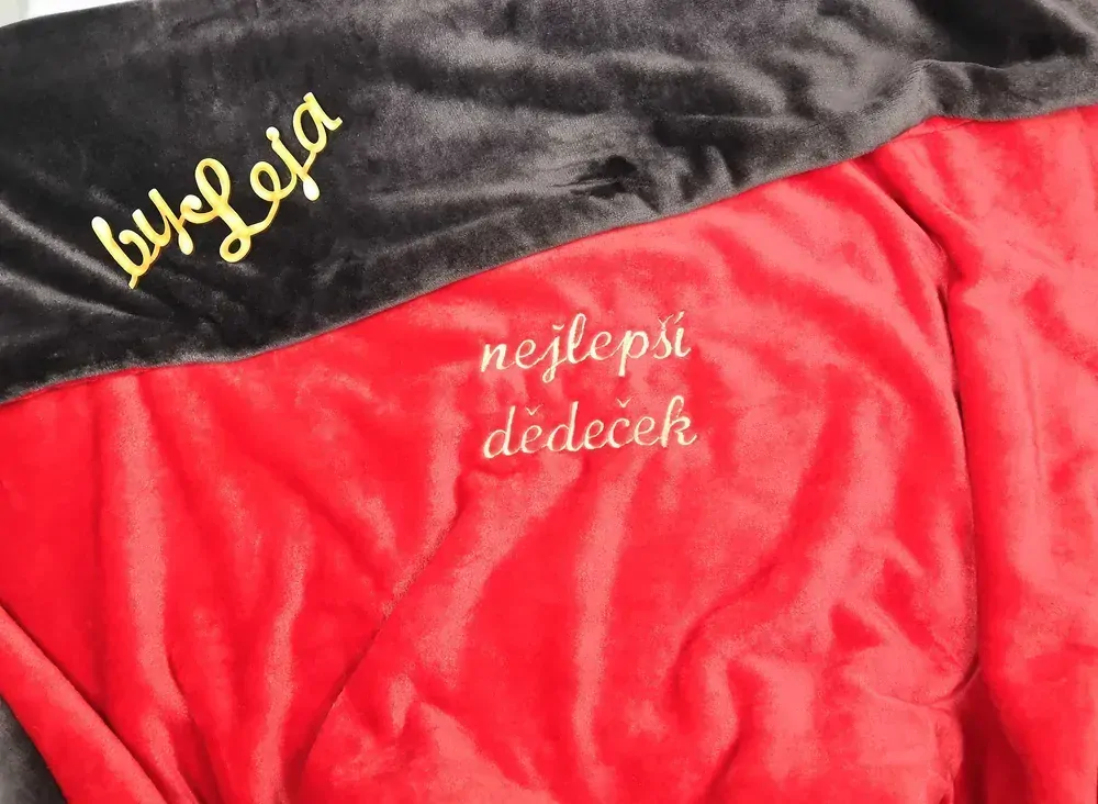 Maxi deka pro dospělé a větší děti se jménem 180x150
